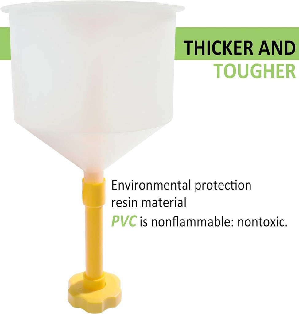 RACOONA Coolant Funnel Kit,Coolant Funnel Radiator Flush Kit,Car Accessories No Spill Coolant Bleeder Kit,Spill Free Radiator Bleeder Funnel Kit,Automotive Antifreeze Bleeder for Universal Vehicles