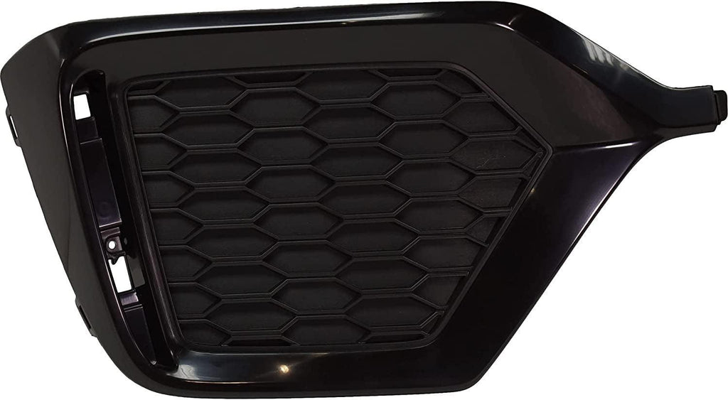 Rear, Driver and Passenger Side Bumper Trim Set of 2 Compatible with 2017-2019 Honda Civic