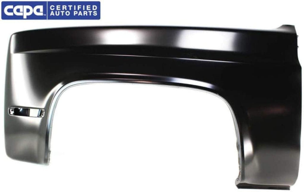 For Chevy K10 1981 82 83 84 85 1986 Front Fender Driver Side | with Turn Signal Light Hole | Replacement for 15614467 GM1240131 | Trim: Custom/Deluxe