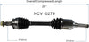 NCV10279 CV Axle Shaft Assembly for Select 2010-17 Buick Allure, Lacrosse, Regal; Chevrolet Malibu, Impala - Front Left (Driver Side)
