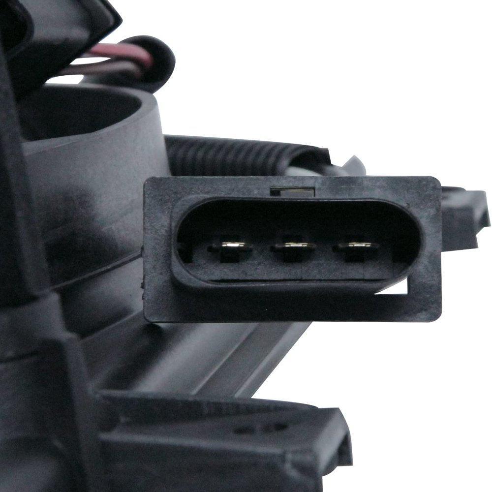 TYC 621000 Cooling Fan Assembly Compatible with 1998-2007 Volkswagen Beetle, Black