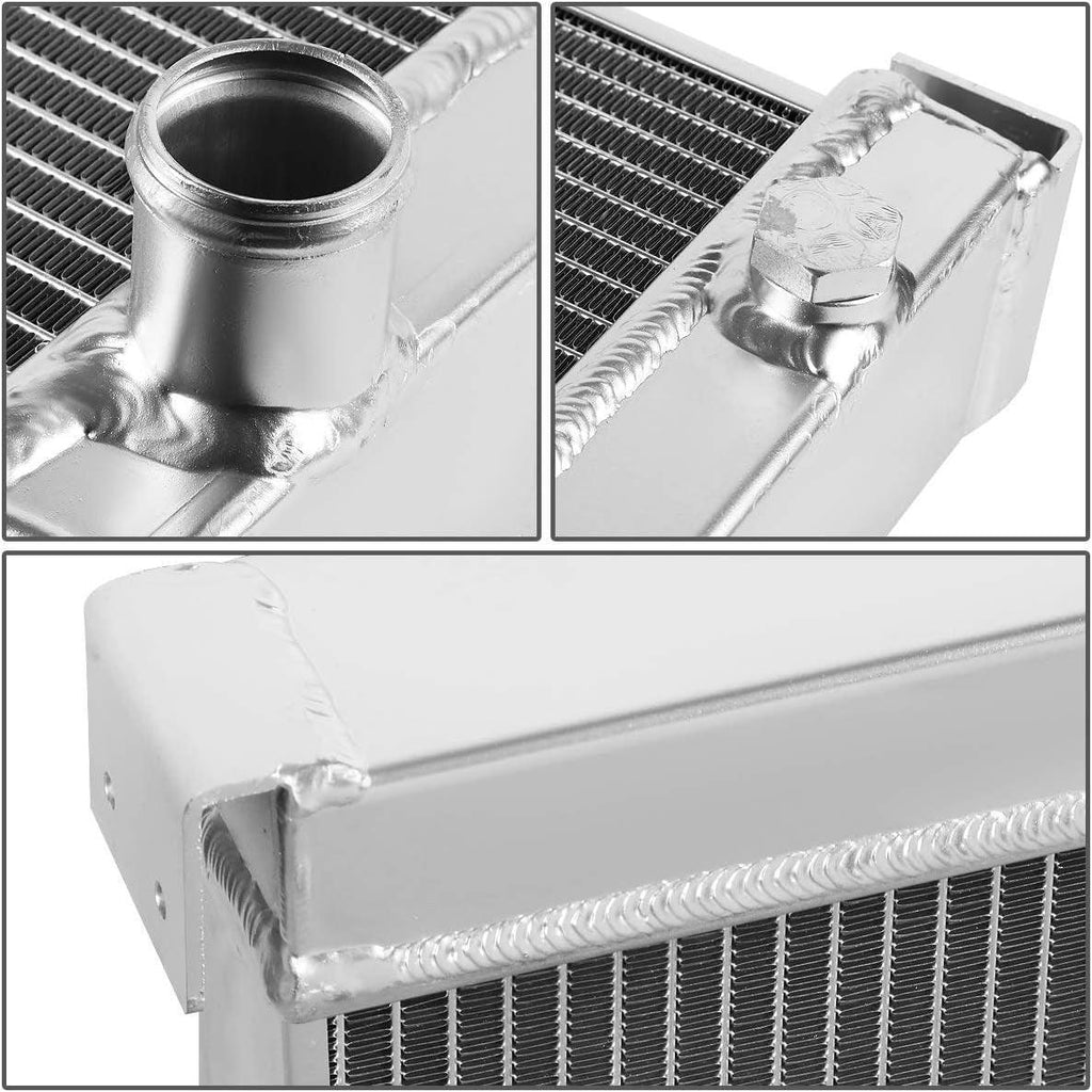 RA-JEEPTJ-2 2-Row Full Aluminum Radiator Compatible with 97-06 Wrangler MT