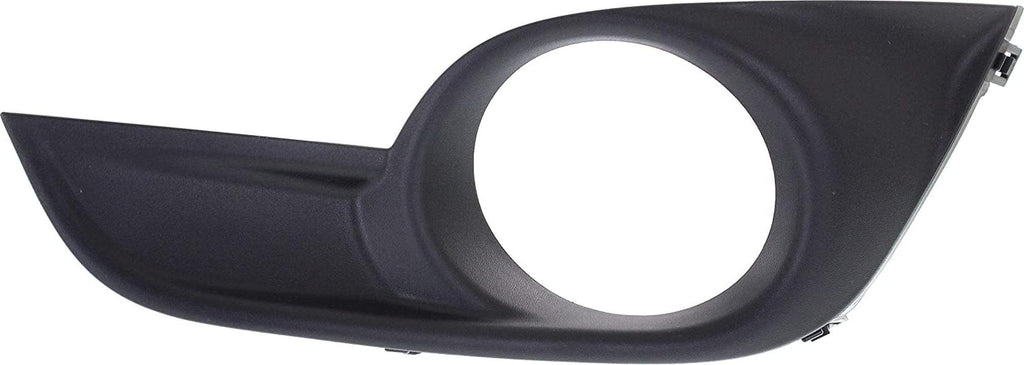 Fog Light Trim Compatible with 2013-2015 Nissan Altima Textured Front, Driver Side
