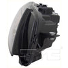 TYC Headlight Assembly for 12-15 Passat 20-12799-00