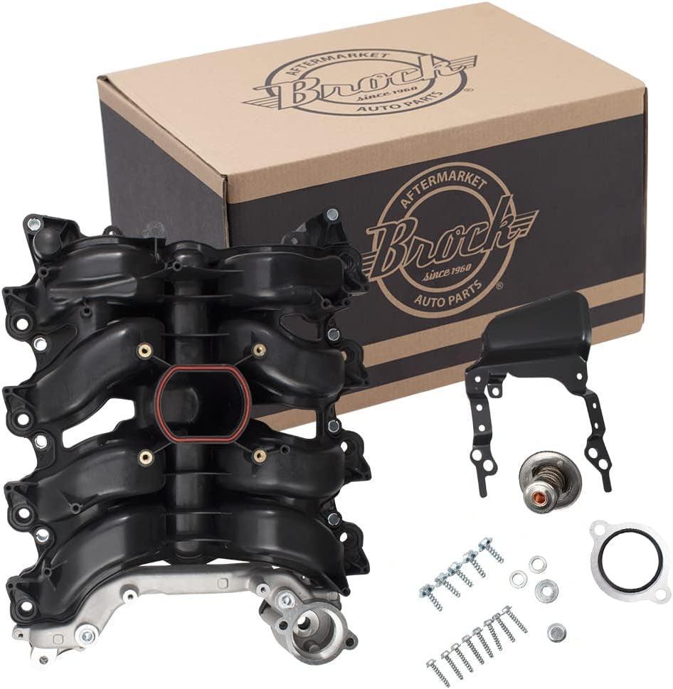 Aftermarket Engine Intake Manifold W/Thermostat Upgraded Compatible with Replaces F8AZ9424CA