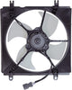 600170 Cooling Fan Assembly Compatible with 1997-2001 Honda CRV , Black