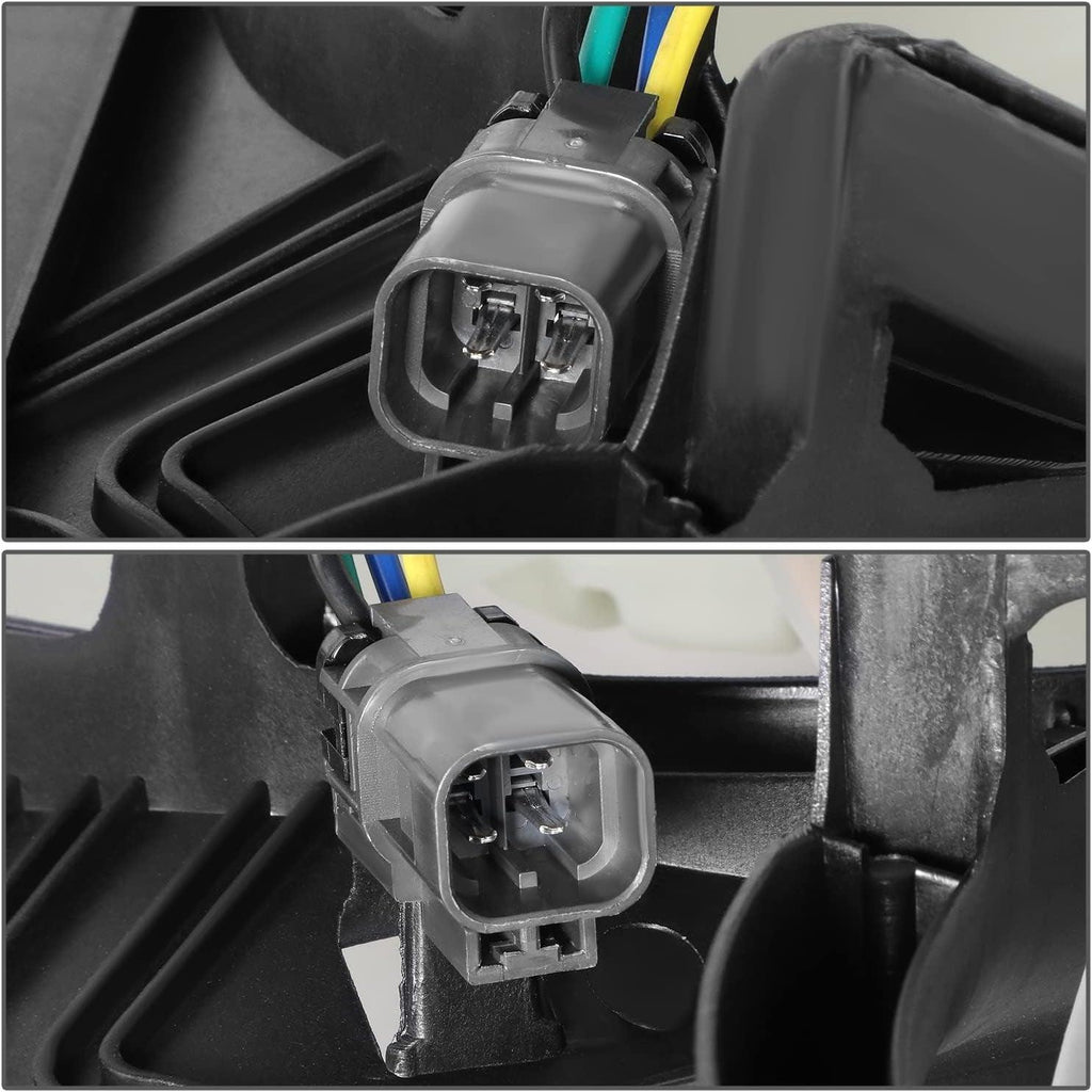 OEM-RF-0854 Factory Style Radiator Cooling Fan Assembly Compatible with 1993-1997 Altima