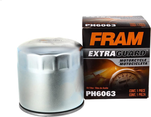 Extra Guard PH6063 Motorcycle/Atv Replacement Oil Filter, Fits Select BMW Motorcycles