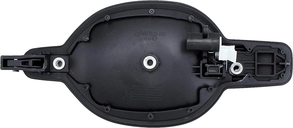 Dorman 96933 Front Passenger Side Exterior Door Handle Compatible with Select Mitsubishi Models, Black