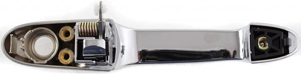 for Buick Lucerne Exterior Door Handle Front, Driver Side Chrome (2006-2011) | with Key Hole | Trim: All Submodels | GM1310165 | 15773795