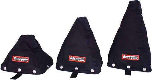 Racecar Shifter Boot with Mounting Base Plate Fire-Retardant Black Medium Height 871003