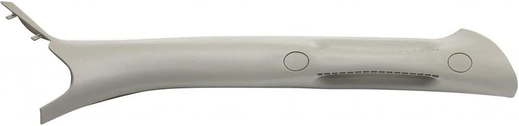 Front Grab Handle for Dodge Ram 1500/2500/3500 2002 03 04 05 06 07 08 2009 Passenger Side | a Pillar Trim Moulding | Light Graystone | Plastic | Replacement for 1TE74BD1AA