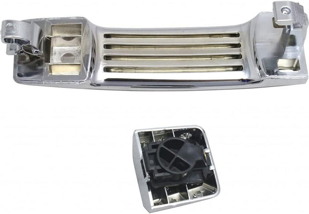 for Nissan Pathfinder Armada Exterior Door Handle Front, Passenger Side Chrome (2004-2004) | Trim: SE/LE