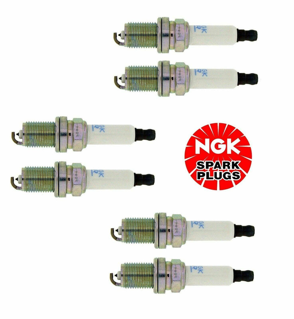 For Audi Volkswagen Touareg 09-16 NGK Set of 6 Spark Plugs NGK PFR8S8EG/94460