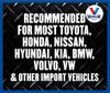 Import Multi-Vehicle (ATF) Full Synthetic Automatic Transmission Fluid 1 GA