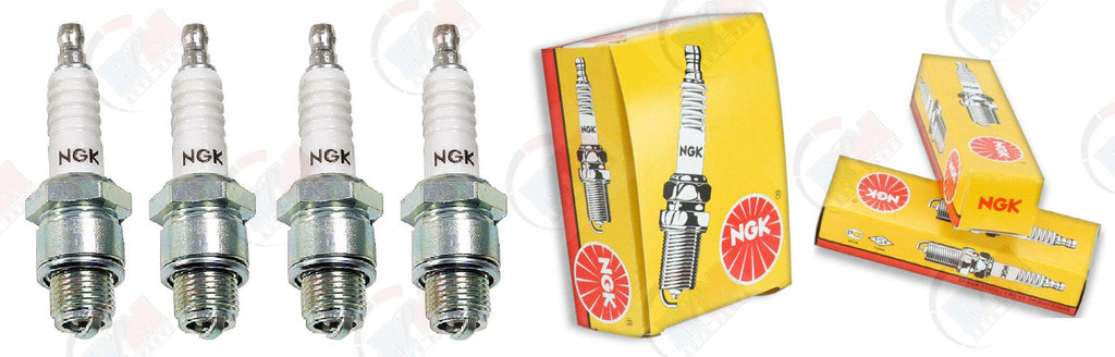 NGK BR8HS "STANDARD" Plug Spark Plugs 4322 (Set of 4)