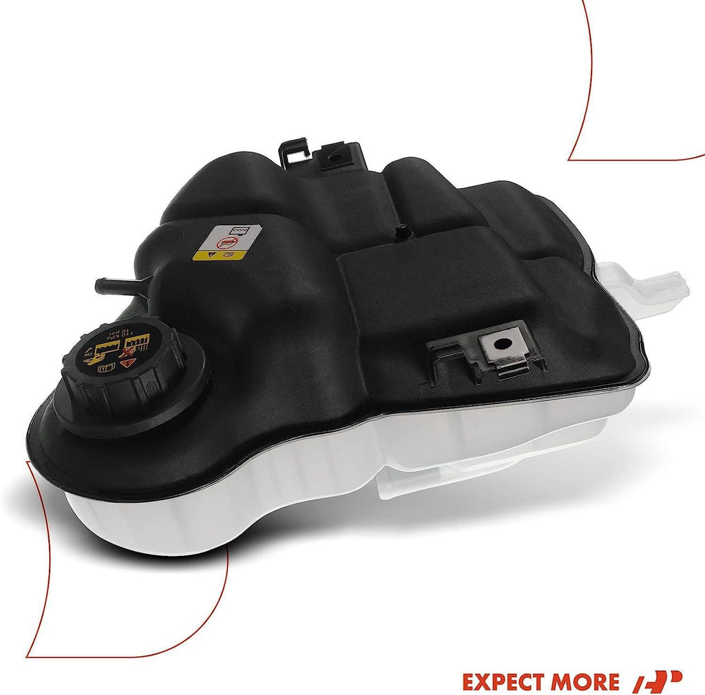 A-Premium Engine Coolant Overflow Recovery Reservoir Tank [With Cap] Compatible with Ford F-250 F-350 F-450 F-550 Super Duty 2003-2007 [5.4L 6.0L 6.8L], Excursion 2003-2005 [6.0L], Replace# 6C3Z8A080B