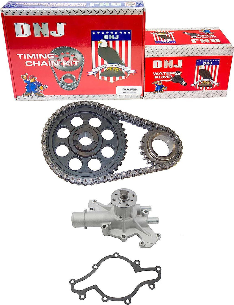 DNJ TK4113DWP TIMING KIT with WATER PUMP for 91-95 FORD / V8 / 5.0L / 302 OHV 16V