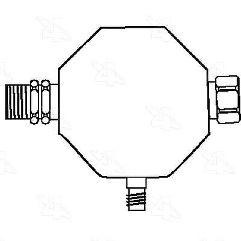 A/C Accumulator for C1500, C1500 Suburban, C2500, C2500 Suburban, C35+More 33209