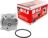 DNJ WP418 Water Pump for 1998-2004 / Ford, Mazda, Mercury/Contour, Cougar, Escape, Escort, Focus, Mystique, Tribute / 2.0L / DOHC / L4 / 16V / 121Cid, 1991Cc / VIN 3, VIN 5