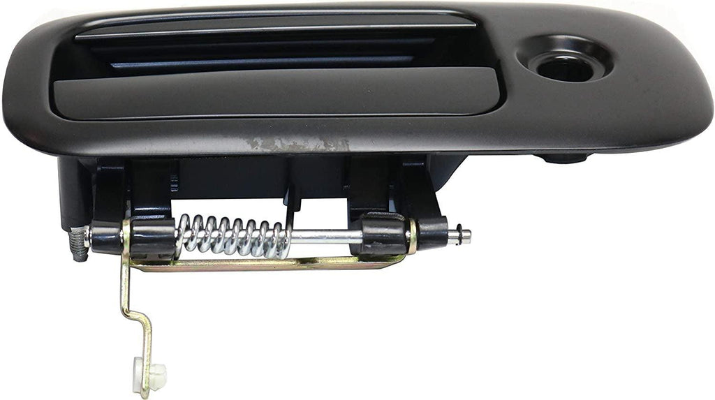 Rear, Passenger Side Exterior Door Handle Compatible with 2014-2020 Chevrolet Silverado 1500, Chevrolet Express 4500, Fits 2010-2014 Chevrolet Express 1500