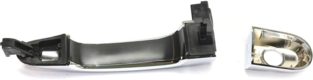 For Kia Sorento Exterior Door Handle Front, Driver Side Chrome (2011-2015) | with Key Hole| Trim:All Submodels