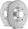 AR8641XPR Rear Evolution Drilled & Slotted Rotor Pair