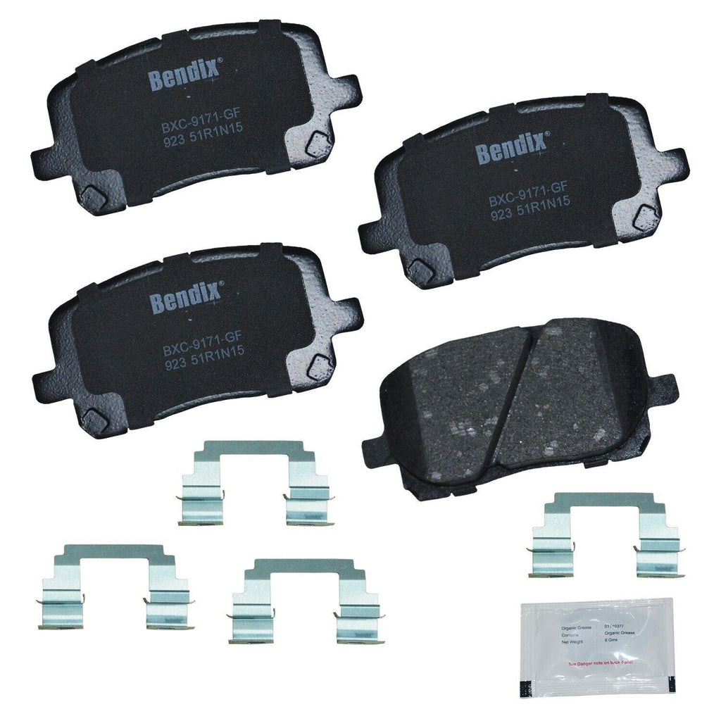 Bendix Friction Front Disc Brake Pad Set for Vibe, Corolla, Matrix (CFC923)
