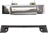Aftermarket Front Exterior Door Handle Compatible with 1984-1988 Toyota Pickup and 1984-1989 Toyota 4Runner, Set of 2, Driver and Passenger Side, Chrome