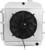 RA+FS-CHEVYT55-3 3-Row Radiator with Fan Shroud Compatible with 55-59 Chevy C-/K-Series Truck/Pickup/Suburban, 3100/3200/3400/3500/ 3600/3700/3800 V8