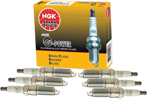 NGK Set of 6 G-Power Platinum Spark Plugs for Chrysler Dodge Jeep VW V6