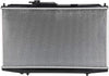 OEM-RA-2148 1-Row Aluminum Core Radiator Compatible with 98-02 Accord 2.3L AT, 26-11/16" W X 14-3/4" H X 5/8" D, 1-1/4" Inlet / 1-1/4" Outlet