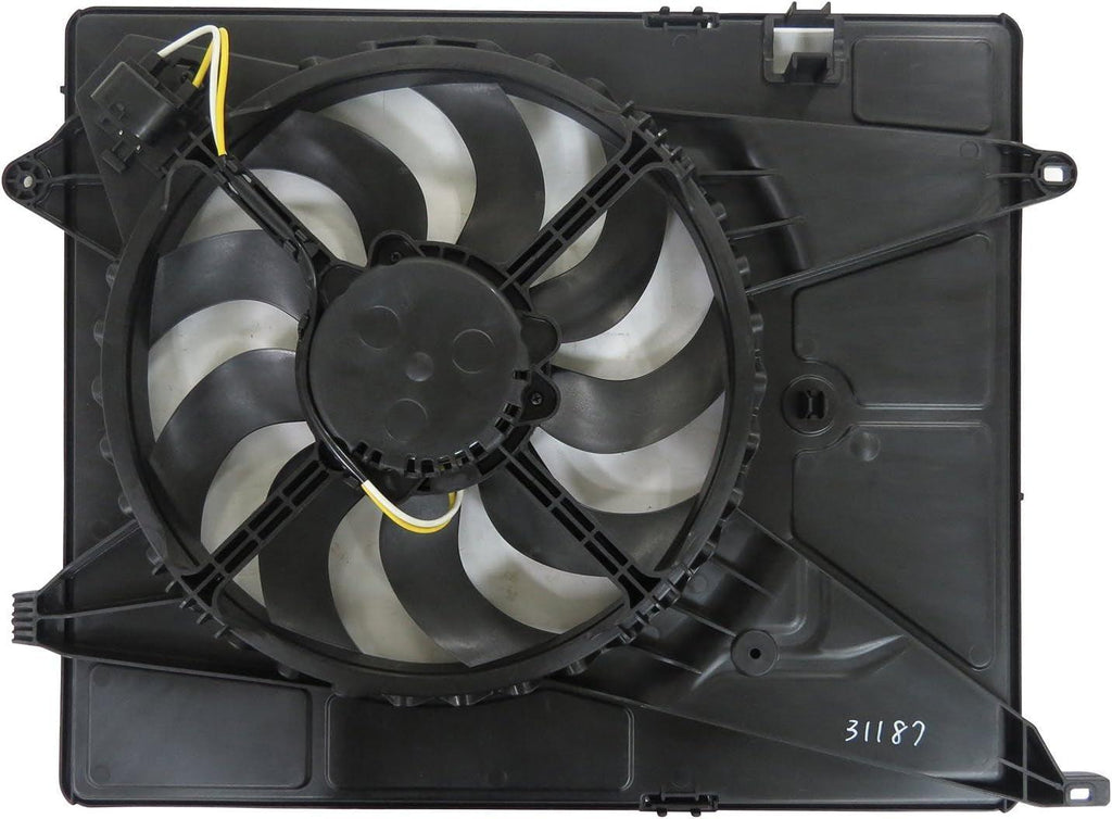 623590 Compatible with CHEVROLET TRAX Replacement Cooling Fan Assembly