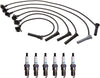 Denso Wire Set 7Mm & 6 Iridium TT Spark Plug 0.04 Kit for Ford Mustang 4.0L V6