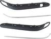 Front, Driver and Passenger Side Bumper Trim Compatible with 2001-2005 Mercedes Benz C240, 2001-2005 C320, 2002-2004 C32 AMG and 2003-2007 C230 Primed - MB1059104, MB1058104