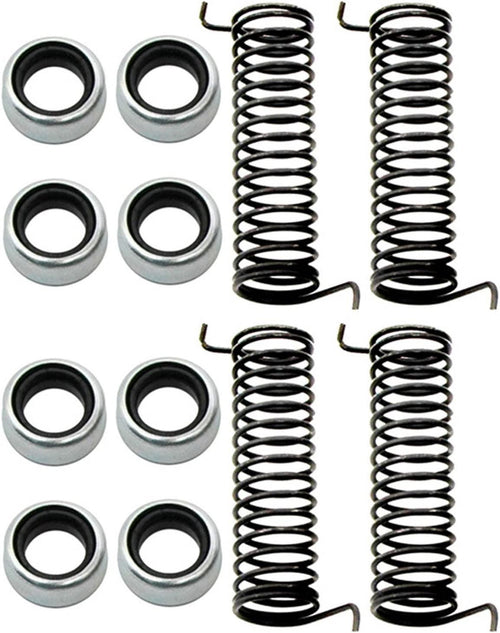 Gold 18K1546X Front Disc Brake Caliper Hardware Kit with Springs and Bushings