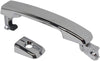 for Nissan Quest Exterior Door Handle Front, Driver Side Chrome (2004-2009) | with Key Hole | Trim:All Submodels | NI1310120 | 80607EA05A