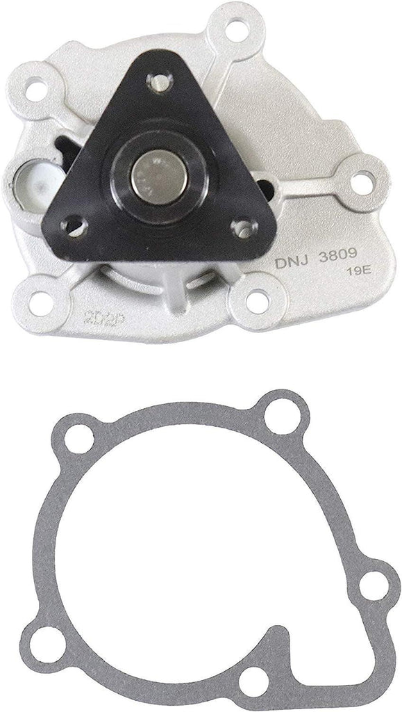 DNJ WP4297 Water Pump for 15-18 Hyundai, Kia/Santa Fe Sport, Sonata, Optima, Sorento, 2.0 L, 2.4L L4 DOHC, Turbocharged