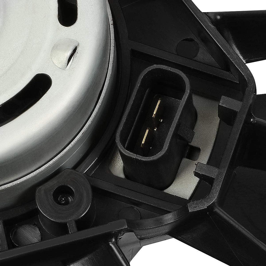 OEM-RF-0067 Radiator Cooling Fan Cooling Efficiency Improved Direct Replacement [Compatible with 07-10 Sebring / 08-14 Avenger / 07-12 Caliber],Black