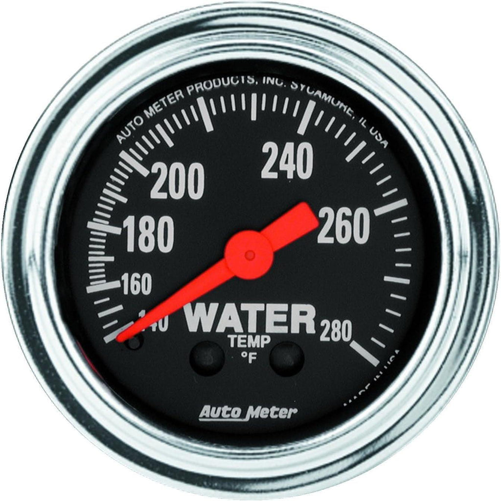 2431 Traditional Chrome Mechanical Water Temperature Gauge