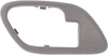 for Chevy K1500 / K2500 Suburban Door Handle Trim 1995 96 97 98 1999 Driver Side | Front | inside | Gray | Plastic | 15708079