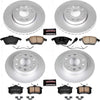 CRK5749 Front and Rear Z23 Evolution Geomet Coated Brake Kit