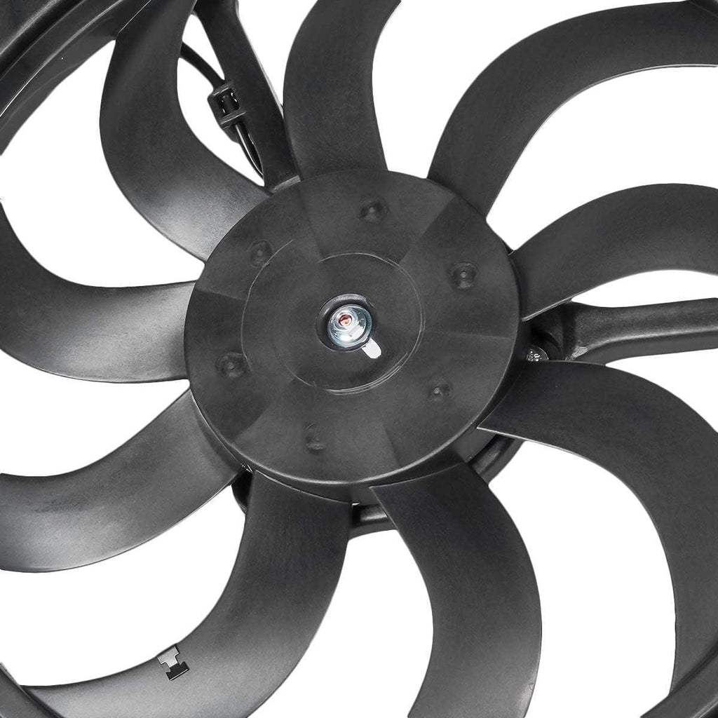 OEM-RF-0001 Factory Style Radiator Cooling Fan Assembly Cooling Efficiency Improved Direct Replacement [Compatible with 02-03 Mini Cooper]