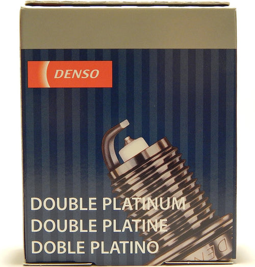 4 PCSNEW -- DENSO #3128 -- DOUBLE PLATINUM Spark Plugs -- PK20R11