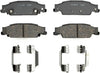 Professional 17D922CH Ceramic Rear Disc Brake Pad Set