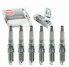 6 Pc NGK V-Power Spark Plugs Compatible with GMC Safari 4.3L V6 1996-2005