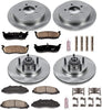 KOE1915 Autospecialty Front and Rear Replacement Brake Kit-Oe Brake Rotors & Ceramic Brake Pads
