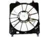 Left Auxiliary Fan Assembly - Compatible with 2007 - 2009 Acura RDX Sport Utility 2.3L 4-Cylinder 2008