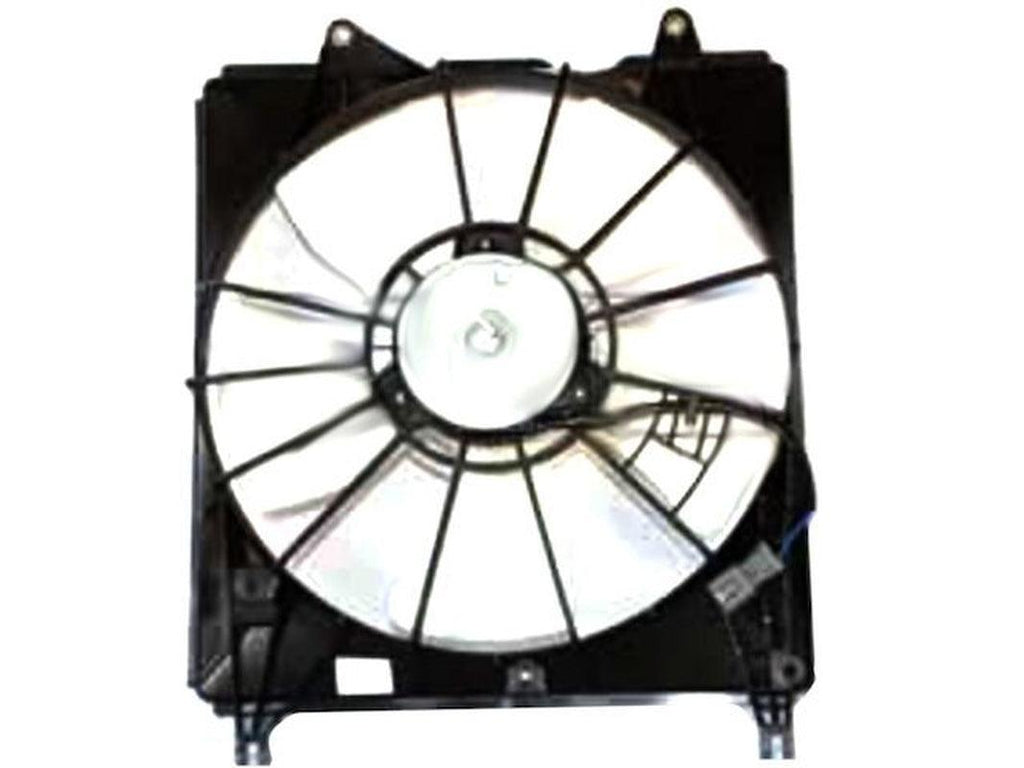 Left Auxiliary Fan Assembly - Compatible with 2007 - 2009 Acura RDX Sport Utility 2.3L 4-Cylinder 2008