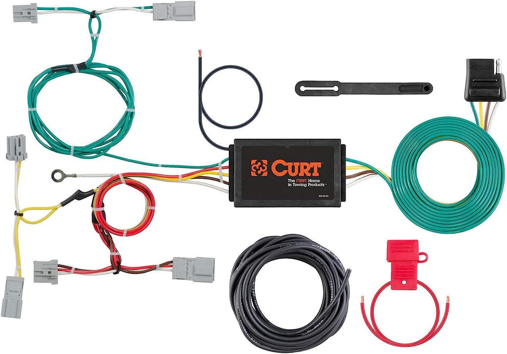 CURT 56310 Vehicle-Side Custom 4-Pin Trailer Wiring Harness, Fits Select Mazda CX-5